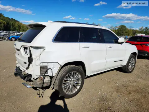 2017 Jeep Grand Cherokee Summit VIN 1C4RJFJG1HC942023 фото 3