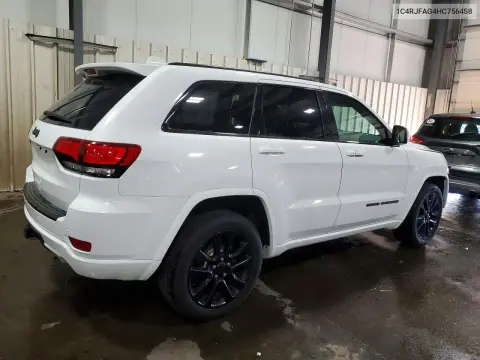 2017 Jeep Grand Cherokee Laredo VIN 1C4RJFAG4HC756458 фото 3