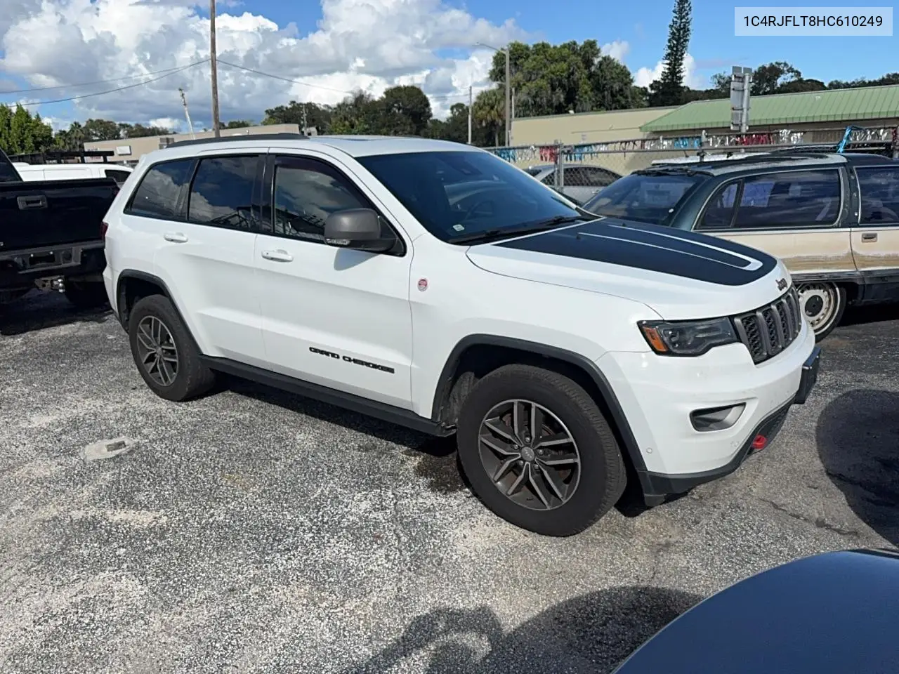 1C4RJFLT8HC610249 Jeep Grand Cherokee 2017 — повреждение Естественный износ, фото до ремонта