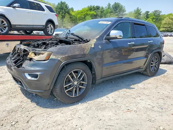 1C4RJFBG1JC437250 — 2018 Jeep Grand Cherokee, Пожар двигателя (Burn - Engine), фото до ремонта