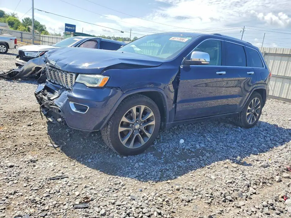 1C4RJFCG4JC179708 Jeep Grand Cherokee 2018 — повреждение Передняя часть, фото до ремонта