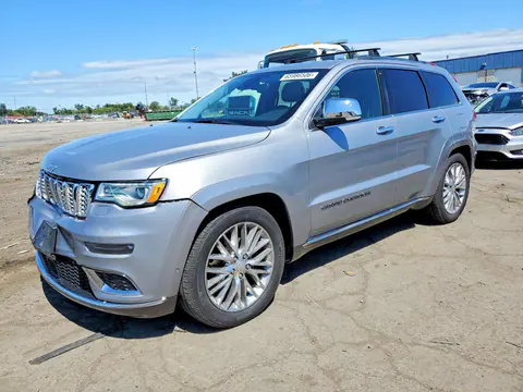 1C4RJFJGXJC390379 — 2018 Jeep Grand Cherokee, Передняя часть (Front End), фото до ремонта