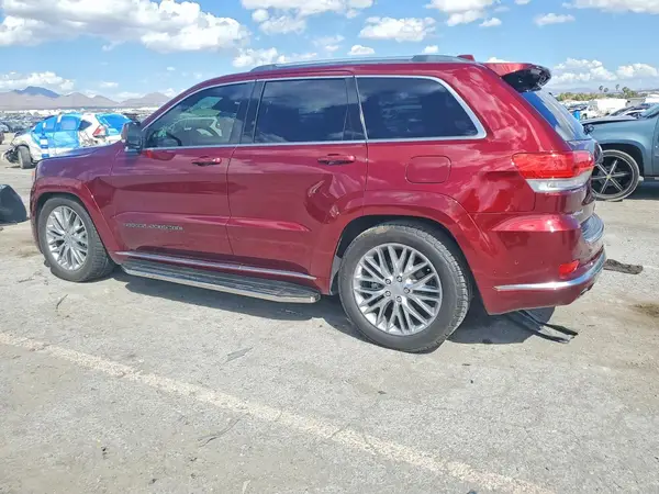 2018 JEEP GRAND CHEROKEE VIN 1C4RJFJT6JC320312 фото 2