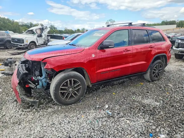 1C4RJFLT0JC342383 — 2018 Jeep Grand Cherokee, Передняя часть (Front End), фото до ремонта