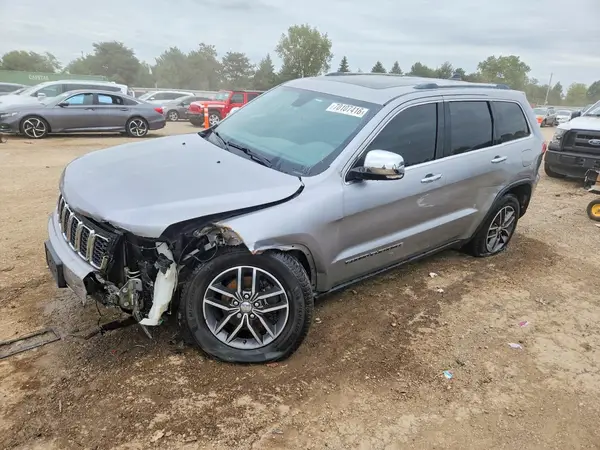 1C4RJFBG3JC164635 — 2018 Jeep Grand Cherokee, Передняя часть (Front End), фото до ремонта