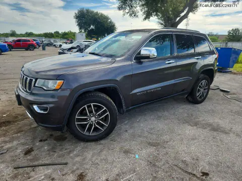 1C4RJFBG7JC293171 — 2018 Jeep Grand Cherokee, Передняя часть, фото до ремонта