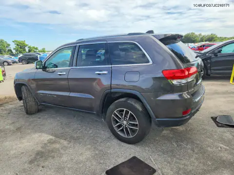 2018 Jeep Grand Cherokee Overland VIN 1C4RJFBG7JC293171 фото 2