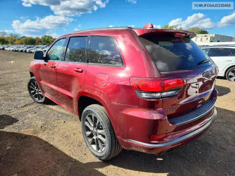 2018 Jeep Grand Cherokee Overland VIN 1C4RJFCG4JC235453 фото 2