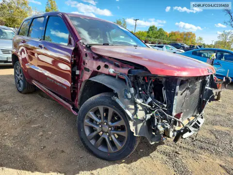 2018 Jeep Grand Cherokee Overland VIN 1C4RJFCG4JC235453 фото 4