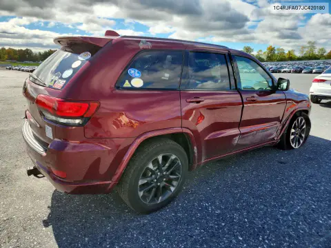 2018 Jeep Grand Cherokee Laredo VIN 1C4RJFAG7JC420180 фото 3