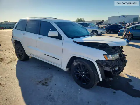 2018 Jeep Grand Cherokee Laredo VIN 1C4RJFAG7JC203566 фото 4