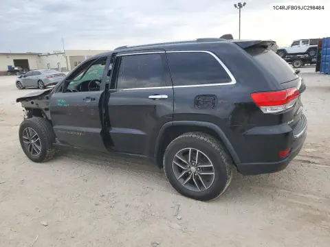2018 Jeep Grand Cherokee Limited VIN 1C4RJFBG9JC298484 фото 2