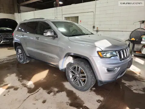2018 Jeep Grand Cherokee Limited VIN 1C4RJFBG1JC127471 фото 4
