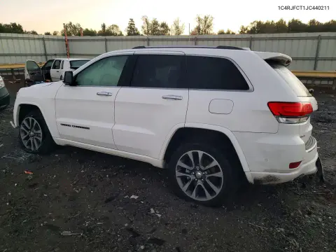 2018 Jeep Grand Cherokee Overland VIN 1C4RJFCT1JC440211 фото 2