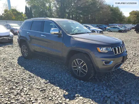 2018 Jeep Grand Cherokee Limited VIN 1C4RJFBG7JC252538 фото 4