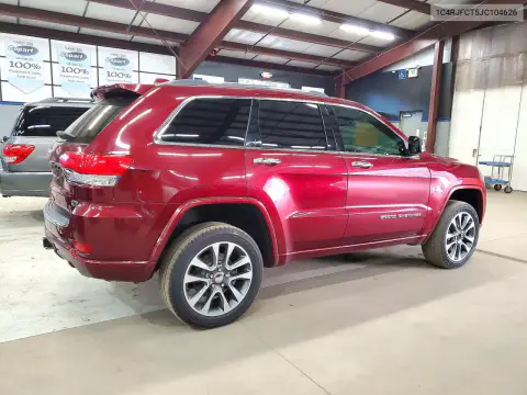 2018 Jeep Grand Cherokee Overland VIN 1C4RJFCT5JC104626 фото 3