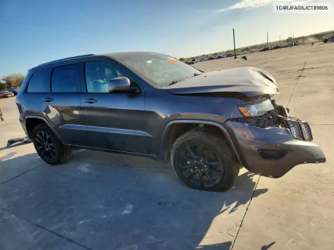 2018 Jeep Grand Cherokee Laredo VIN 1C4RJFAG6JC189806 фото 4