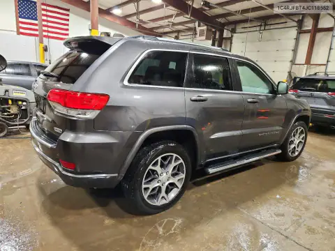 1C4RJFBT4JC118552 — 2018 Jeep Grand Cherokee, фото 3 с аукциона Copart, Вандализм