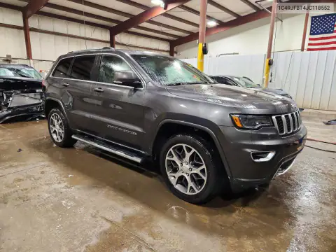 1C4RJFBT4JC118552 — 2018 Jeep Grand Cherokee, фото 4 с аукциона Copart, Вандализм