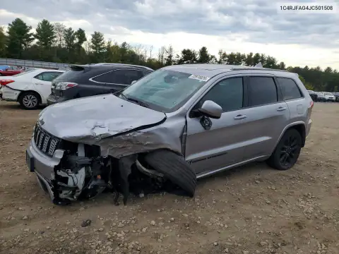1C4RJFAG4JC501508 Jeep Grand Cherokee 2018 — повреждение Передняя часть, фото до ремонта