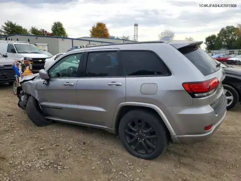 1C4RJFAG4JC501508 — 2018 Jeep Grand Cherokee, фото 2 с аукциона Copart, Передняя часть