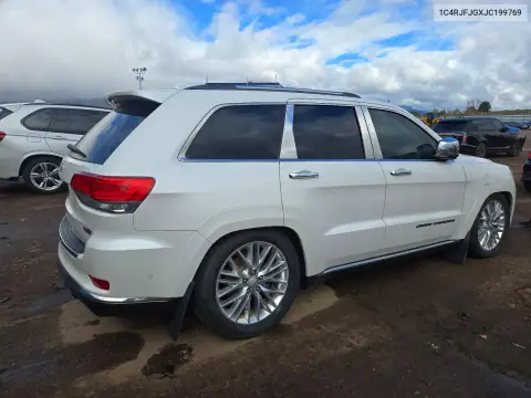 1C4RJFJGXJC199769 — 2018 Jeep Grand Cherokee, фото 3 с аукциона Copart 19.10.2026, Механические повреждения