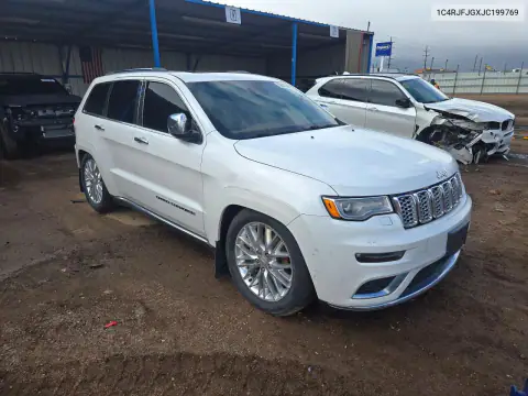 1C4RJFJGXJC199769 — 2018 Jeep Grand Cherokee, фото 4 с аукциона Copart 19.10.2026, Механические повреждения