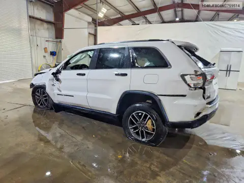 2019 Jeep Grand Cherokee Limited VIN 1C4RJFBG6KC759514 фото 2