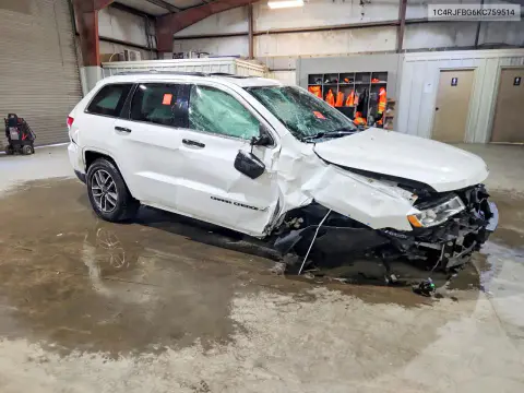 2019 Jeep Grand Cherokee Limited VIN 1C4RJFBG6KC759514 фото 4