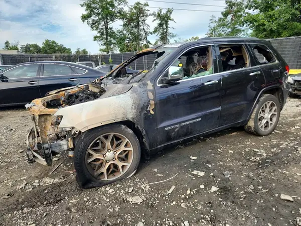 1C4RJECG5KC603795 — 2019 Jeep Grand Cherokee, Пожар (Burn), фото до ремонта