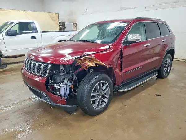 1C4RJFBGXKC697812 — 2019 Jeep Grand Cherokee, Передняя часть (Front End), фото до ремонта
