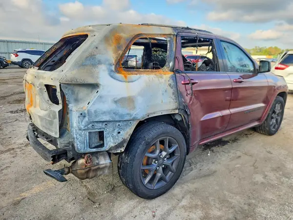 1C4RJFBG5KC843680 — 2019 Jeep Grand Cherokee, фото 3 с аукциона Copart, Пожар