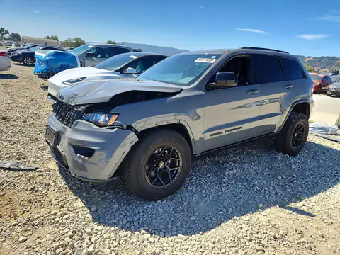 1C4RJFAG0KC742595 — 2019 Jeep Grand Cherokee, Передняя часть (Front End), фото до ремонта
