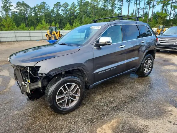 1C4RJFBG4KC613791 — 2019 Jeep Grand Cherokee, Передняя часть (Front End), фото до ремонта