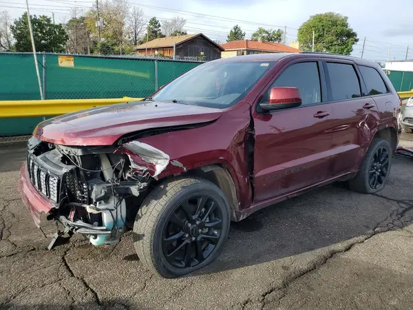 1C4RJFAGXKC612209 — 2019 Jeep Grand Cherokee, Передняя часть (Front End), фото до ремонта