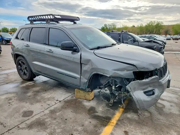 1C4RJFAG3KC641468 — 2019 Jeep Grand Cherokee, фото 4 с аукциона Copart, Передняя часть