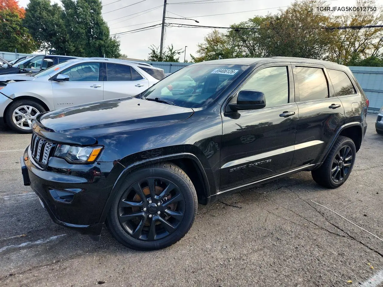 2019 Jeep Grand Cherokee Laredo VIN 1C4RJFAG5KC612750 фото 1