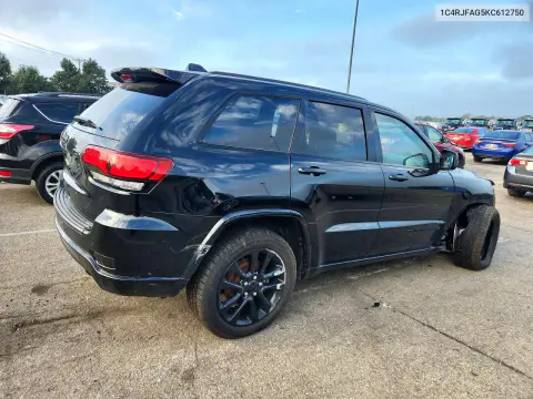 2019 Jeep Grand Cherokee Laredo VIN 1C4RJFAG5KC612750 фото 3