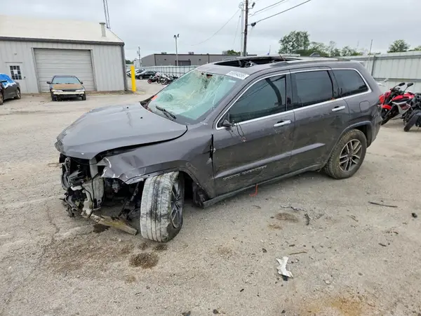 1C4RJFBG4KC833867 — 2019 Jeep Grand Cherokee, Передняя часть (Front End), фото до ремонта