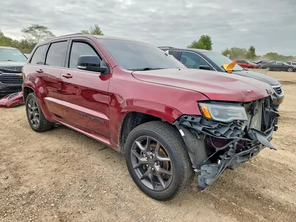 1C4RJFBG7KC627961 — 2019 Jeep Grand Cherokee, фото 4 с аукциона Copart, Передняя часть