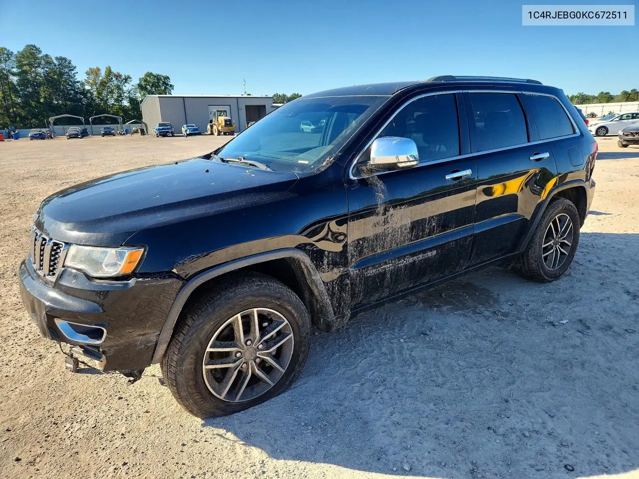 2019 Jeep Grand Cherokee Limited VIN 1C4RJEBG0KC672511 фото 1