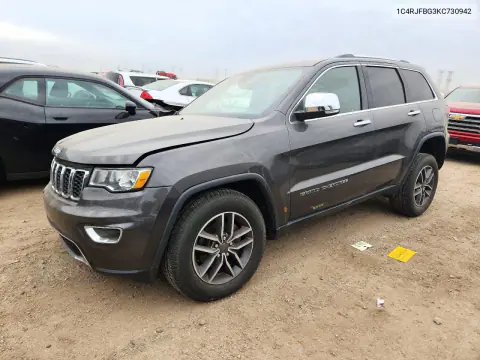 2019 Jeep Grand Cherokee Limited VIN 1C4RJFBG3KC730942 фото 1