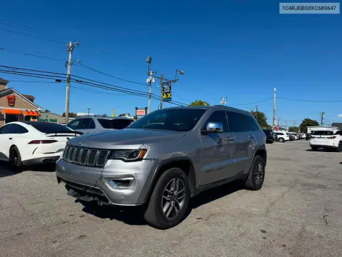 2019 Jeep Grand Cherokee Limited VIN 1C4RJEBGXKC680647 фото 2