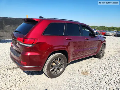 1C4RJFBG1KC628801 — 2019 Jeep Grand Cherokee, фото 3 с аукциона Copart, Сторона
