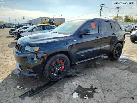1C4RJFDJ0KC594875 Jeep Grand Cherokee 2019 — повреждение Вандализм, фото до ремонта