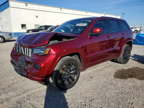 1C4RJFAG9LC437050 — 2020 Jeep Grand Cherokee, Передняя часть (Front End), фото до ремонта