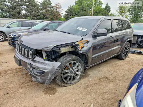 2020 Jeep Grand Cherokee Laredo VIN 1C4RJFAG3LC316482 фото 1