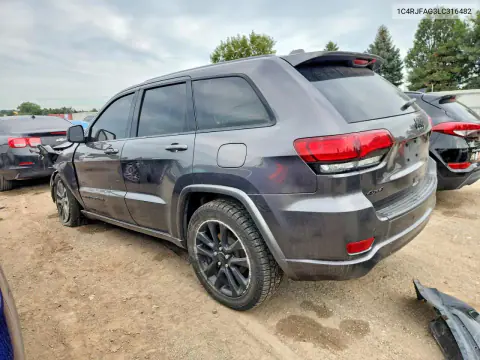 2020 Jeep Grand Cherokee Laredo VIN 1C4RJFAG3LC316482 фото 2
