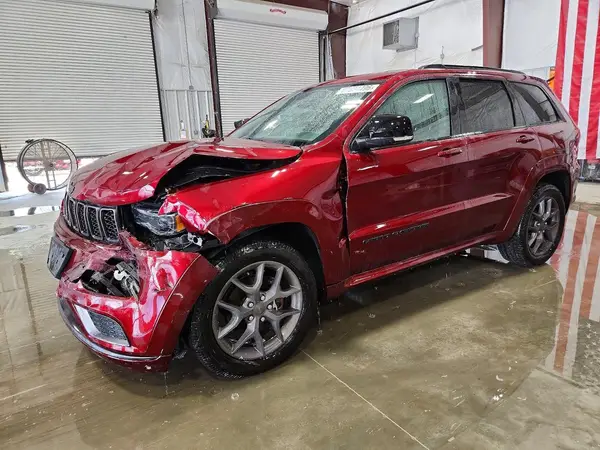 1C4RJFBG7LC317648 — 2020 Jeep Grand Cherokee, Передняя часть (Front End), фото до ремонта
