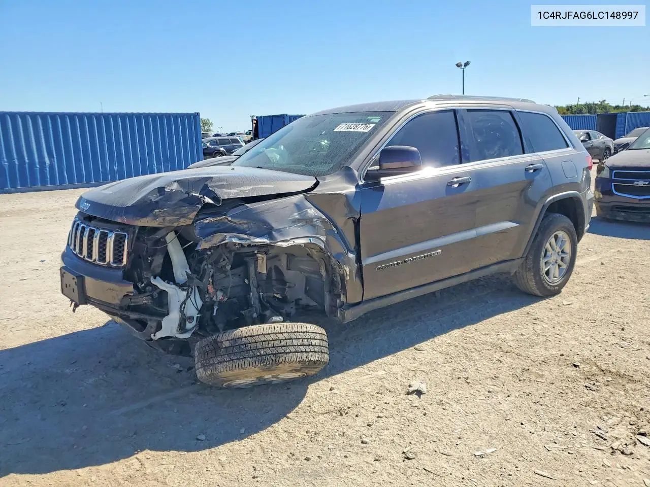 2020 Jeep Grand Cherokee Laredo VIN 1C4RJFAG6LC148997 фото 1